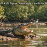 Crocodile Calls Replace Chaos During a Sundarban Tour