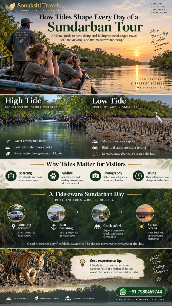 How Tides Shape Every Day of a Sundarban Tour