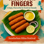 Hilsa Fish Fingers – Crispy, Flavorful, and Perfect for the Sundarban Hilsa Festival 2025
