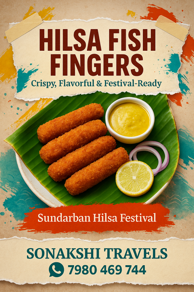 Hilsa Fish Fingers – Crispy, Flavorful, and Perfect for the Sundarban Hilsa Festival 2025