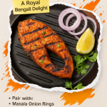 Hilsa Tikka – A Smoky, Tangy, and Royal Bengali Delight at the Sundarban Hilsa Festival 2025