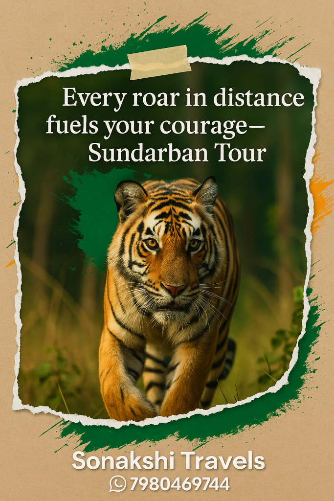 Every roar in the distance fuels your courage