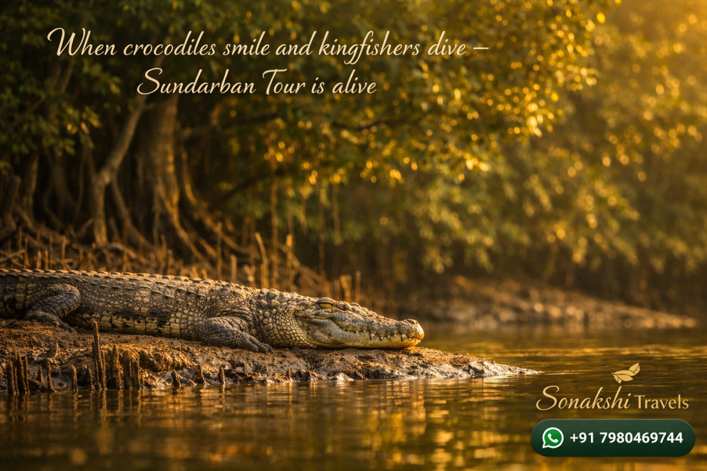 When crocodiles smile and kingfishers dive - Sundarban Tour is alive