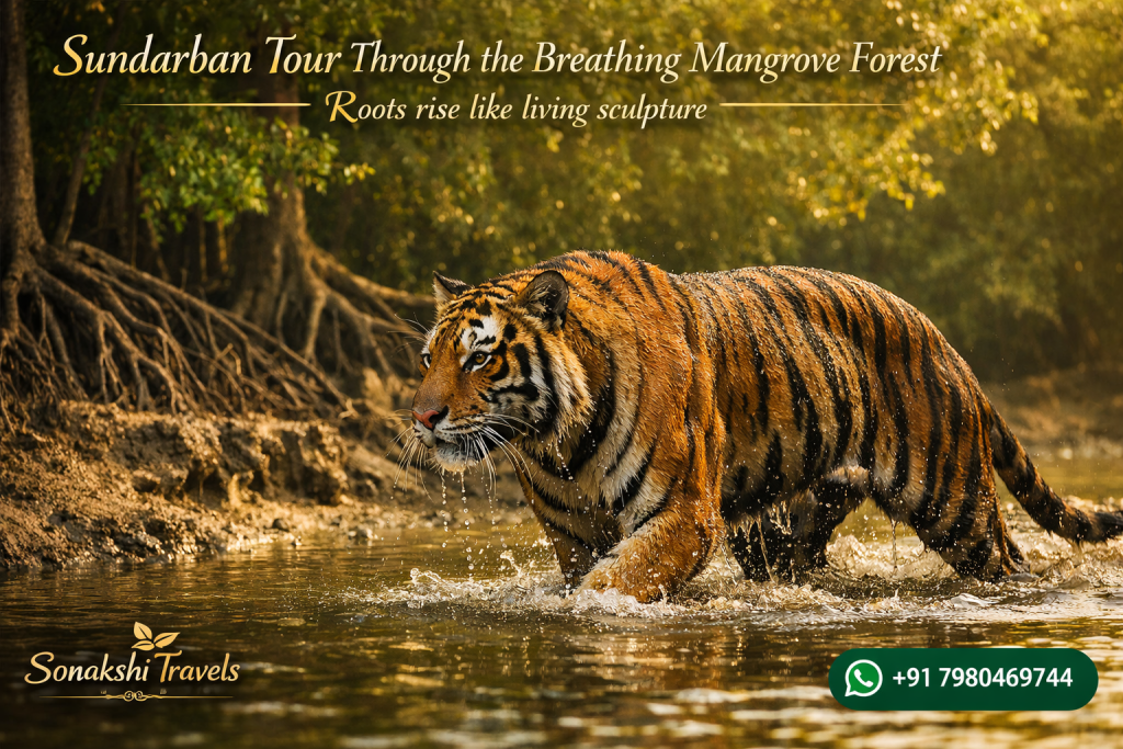 Sundarban Tour Through the Breathing Mangrove Forest Roots Rise Like Living Sculpture