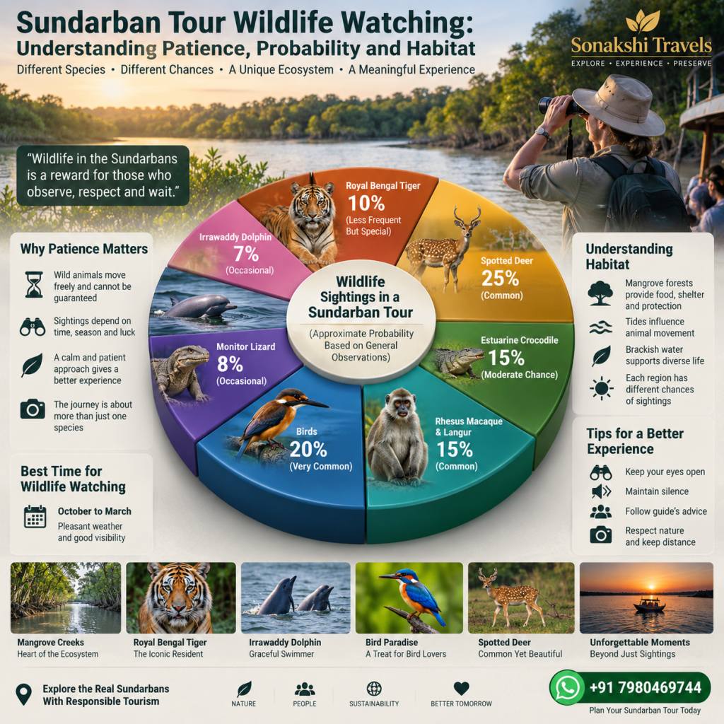 Sundarban Tour Wildlife Watching: Understanding Patience, Probability and Habitat