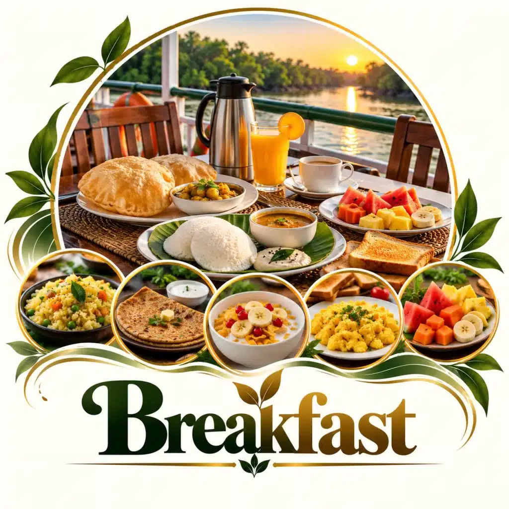 Breakfast during Sundarban private tour